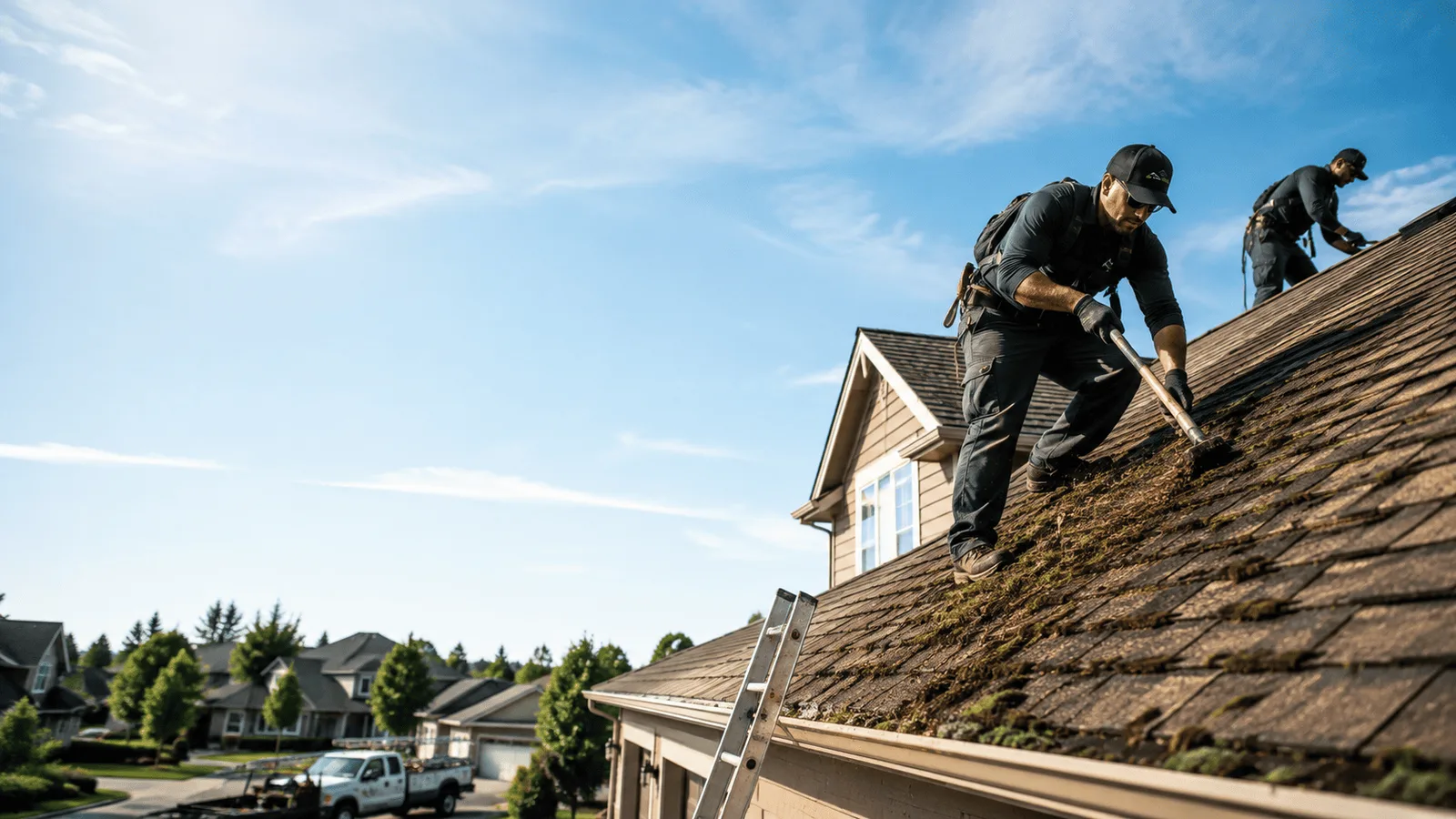 Roof Moss Removal in Marked Tree, AR near me